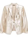 Tom Ford Bianca Blazer In Neutral
