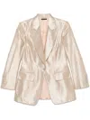 Tom Ford Bianca Blazer In Neutrals