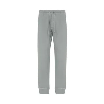 Tom Ford Bicolor Cotton Joggers (workout Pants) In Blue