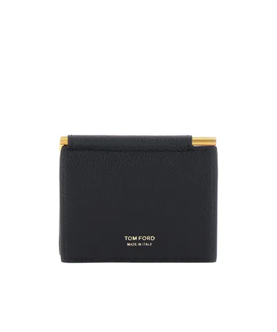 Tom Ford Bifold Card Holder In White