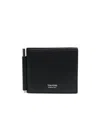 Tom Ford Bifold Leather Cardholder In Black