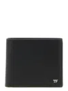Tom Ford Textured Leather Bifold Wallet And Cardholder In Black