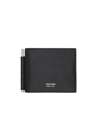 Tom Ford Bifold Wallet In Black