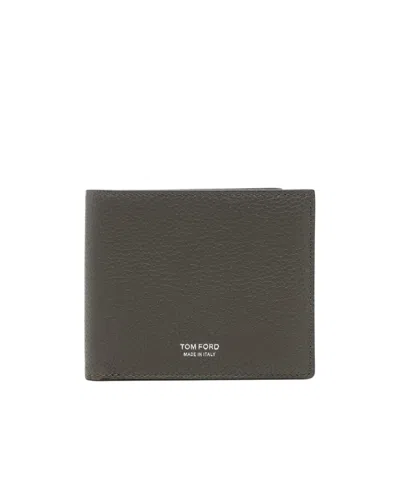 Tom Ford Bifold Wallet In Green