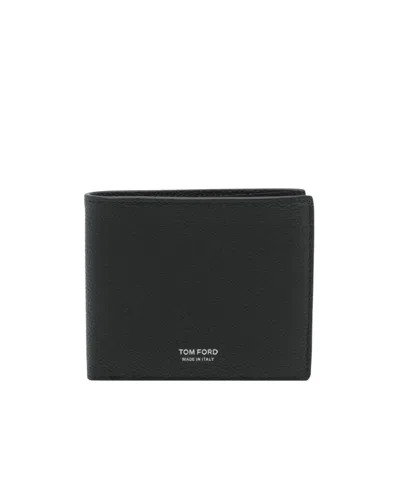 Tom Ford Bifold Wallet In Black