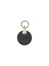 Tom Ford Keyring Accessory Featuring Gold-tone Hardware Design In Black