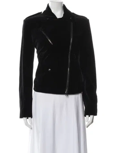Pre-owned Tom Ford Biker Jacket In Black