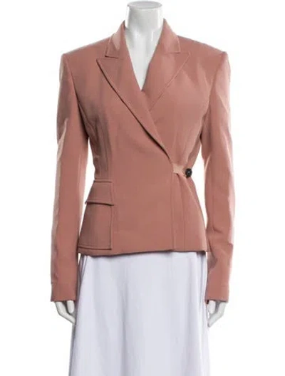 Pre-owned Tom Ford Biker Jacket In Pink