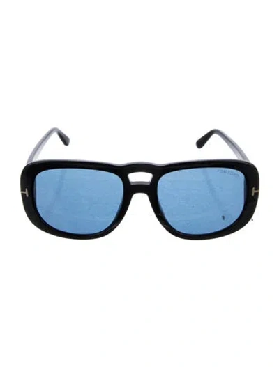 Pre-owned Tom Ford 'billie' Sunglasses Square Sunglasses W/ Tags In Black