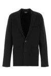 Tom Ford Stretch Wool Blend Blazer In Black