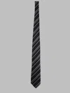 Tom Ford Mens Tie Diagonal Stripe Pattern Design In Multi