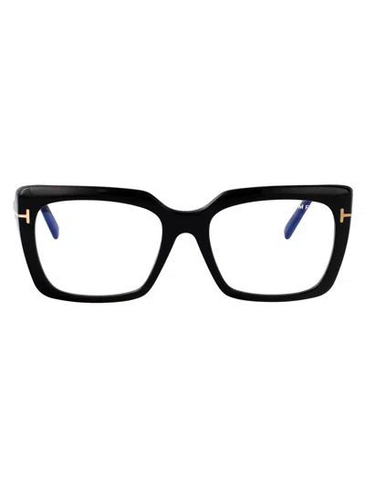Tom Ford Black Acetate Optical Glasses