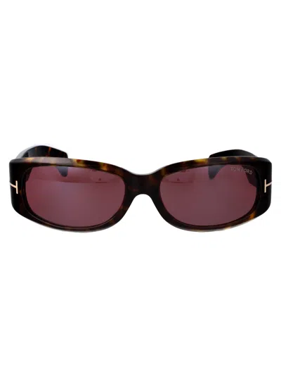 Tom Ford Black Acetate Sunglasses