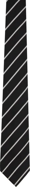 Tom Ford Brown Alternate Weave Regimental Tie