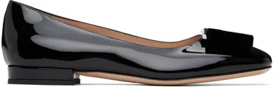 Tom Ford 10mm Patent Leather Ballerina Flats In Black