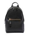 Tom Ford Black Backpack In Black