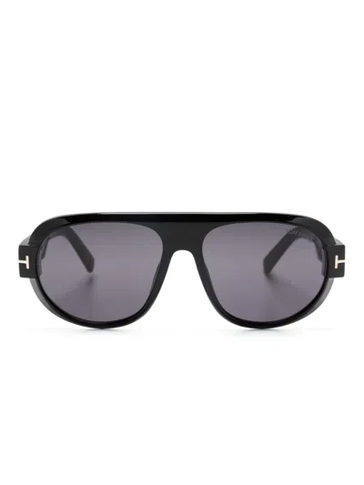 Tom Ford Black Blake Pilot-frame Sunglasses