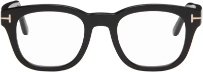Tom Ford Black Blue Block Soft Square Glasses