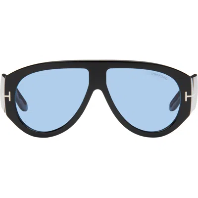 Tom Ford Black Bronson Sunglasses In Pink