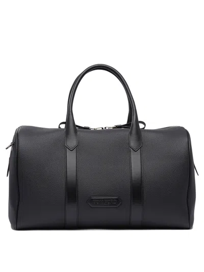 Tom Ford Black Calf Leather Bag