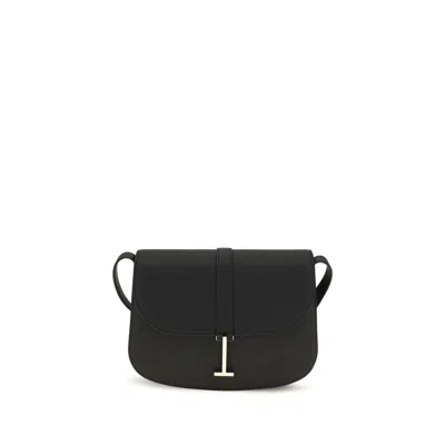 Tom Ford Black Calf Leather Bos Taurus Shoulder Bag