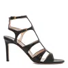 Tom Ford High Stiletto Sandals With Cut-out Straps In Black