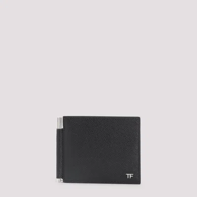 Tom Ford Black Calf Leather Wallet