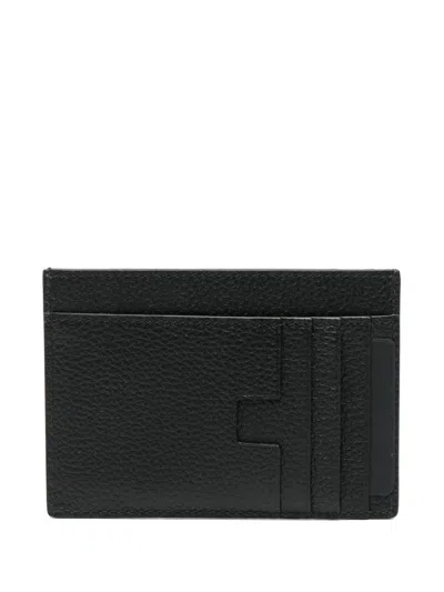 Tom Ford Black Calfskin Card Holder