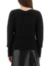 Tom Ford Black Cashmere Silk Sweaters In Black