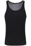 Tom Ford Ribbed Cotton And Modal-blend Tank Top In Nero (black)