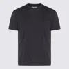 Tom Ford Black Stretch Cotton Crew Neck T-shirt