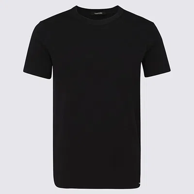 Tom Ford Item O-neck Short-sleeved T-shirt In Black