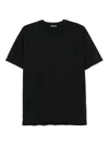 Tom Ford Black Stretch Cotton Crew Neck T-shirt