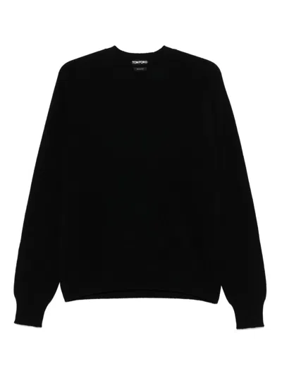 Tom Ford Black Crewneck Sweater