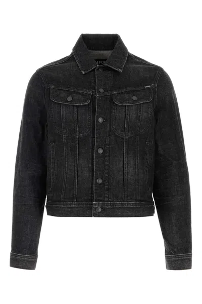 TOM FORD BLACK DENIM JACKET