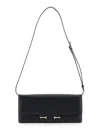 Tom Ford Black Leather Crossbody Bag In Black