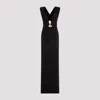 Tom Ford Plunging-neck Sleeveless Gown In Black