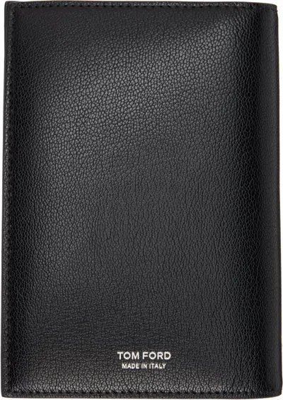 Tom Ford Black Exotic Line Card & Passport Holder
