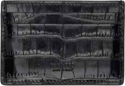 Tom Ford Black Exotic Line Classic Card Holder