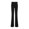 Tom Ford Black Flare Cotton Jeans In Black
