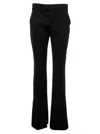 Tom Ford Black Flared Trousers In Black