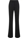 Tom Ford Flared-leg Tailored-cut Trousers In Black