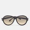 Tom Ford Camryn Round-frame Sunglasses In Black