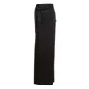 Tom Ford Extra Long Gonna In Black Satin  In Black