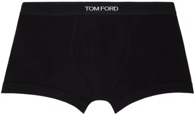 TOM FORD BLACK JACQUARD BOXERS