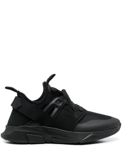 TOM FORD SNEAKERS MIT LOGO-PATCH,J1100TOF001N19670405