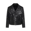 Tom Ford Biker Leather Jacket In Black