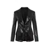 TOM FORD BLACK LAMB LEATHER JACKET FOR WOMEN