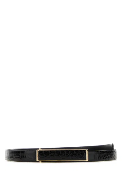 Tom Ford Black Leather Belt