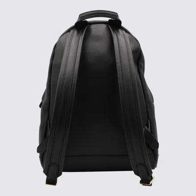 Tom Ford Black Leather Buckley Backpack